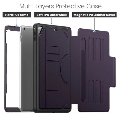 For iPad 9.7-inch (2018) / (2017) / iPad Pro 9.7 inch (2016) / iPad Air 2 Case Leather Auto Wake Sleep Tablet Cover