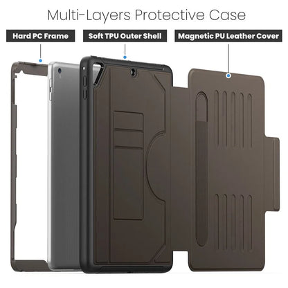 For iPad 9.7-inch (2018) / (2017) / iPad Pro 9.7 inch (2016) / iPad Air 2 Case Leather Auto Wake Sleep Tablet Cover