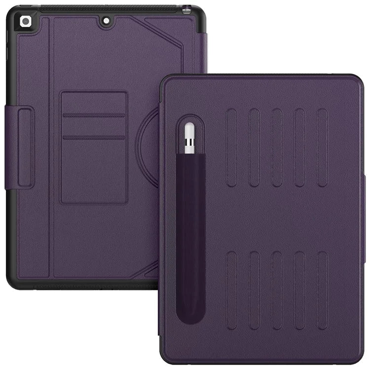 For iPad 10.2 (2021) / 10.2 (2019) / 10.2 (2020) Case Shockproof Card Holder Flip Tablet Cover with Pen Slot