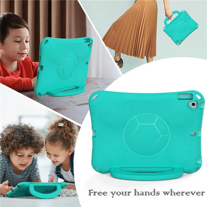 For iPad 10.2 (2021) / (2019) / (2020) / Air 10.5 inch (2019) Case Tablet Hard Cover with Kickstand