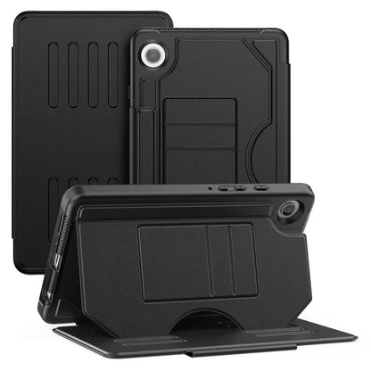 For Samsung Galaxy Tab A9+ SM-X210 / X216 / X218 Case 5-Level Stand Pen Slot Tablet Cover