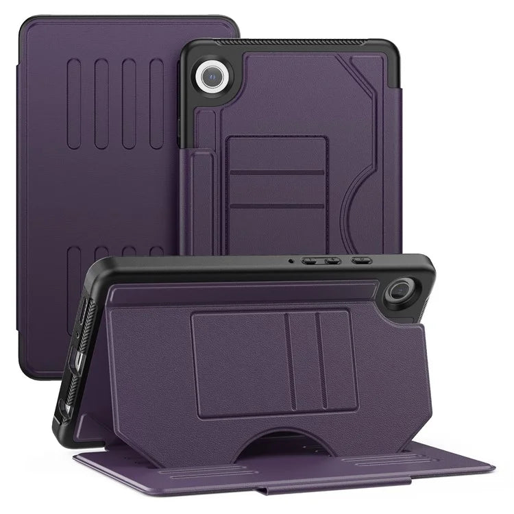 For Samsung Galaxy Tab A9+ SM-X210 / X216 / X218 Case 5-Level Stand Pen Slot Tablet Cover
