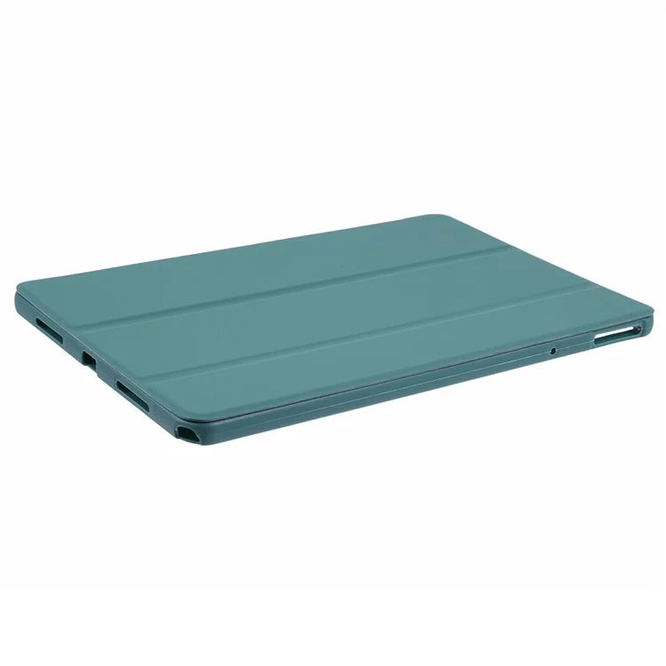 For Lenovo Tab M11 / Xiaoxin Pad 11 2024 Case Leather+Silicone Tri-fold Stand Shell Tablet Cover