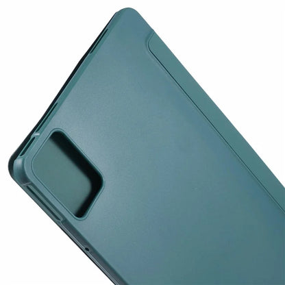 For Lenovo Tab M11 / Xiaoxin Pad 11 2024 Case Leather+Silicone Tri-fold Stand Shell Tablet Cover