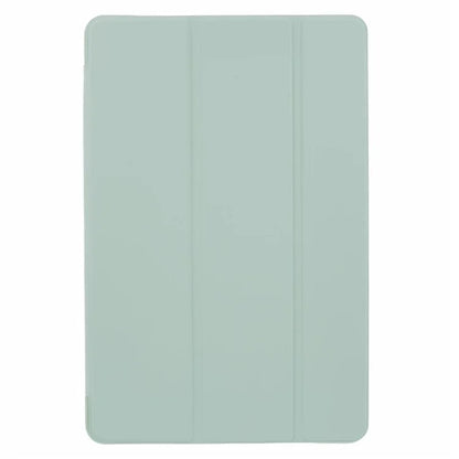 For Lenovo Tab M11 / Xiaoxin Pad 11 2024 Case Leather+Silicone Tri-fold Stand Shell Tablet Cover