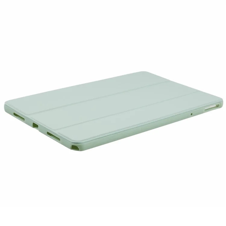 For Lenovo Tab M11 / Xiaoxin Pad 11 2024 Case Leather+Silicone Tri-fold Stand Shell Tablet Cover