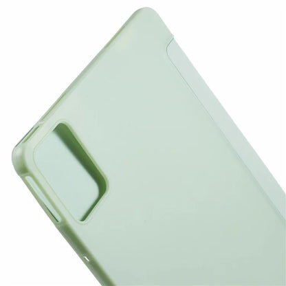 For Lenovo Tab M11 / Xiaoxin Pad 11 2024 Case Leather+Silicone Tri-fold Stand Shell Tablet Cover