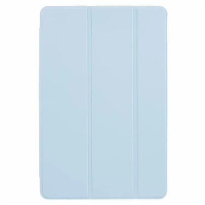For Lenovo Tab M11 / Xiaoxin Pad 11 2024 Case Leather+Silicone Tri-fold Stand Shell Tablet Cover