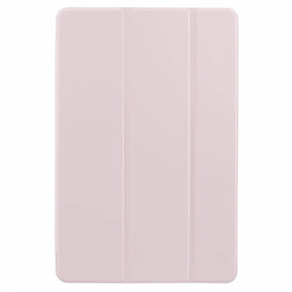For Lenovo Tab M11 / Xiaoxin Pad 11 2024 Case Leather+Silicone Tri-fold Stand Shell Tablet Cover