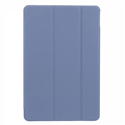 For Lenovo Tab M11 / Xiaoxin Pad 11 2024 Case Leather+Silicone Tri-fold Stand Shell Tablet Cover
