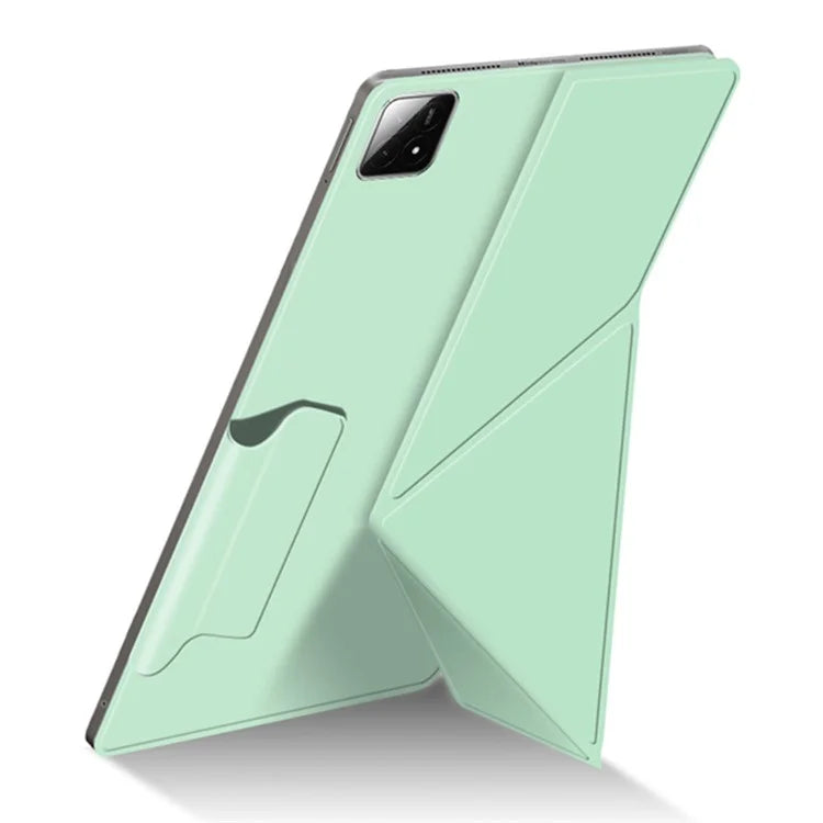 For Xiaomi Pad 6S Pro 12.4 Case Origami Stand PU Leather Flip Tablet Cover