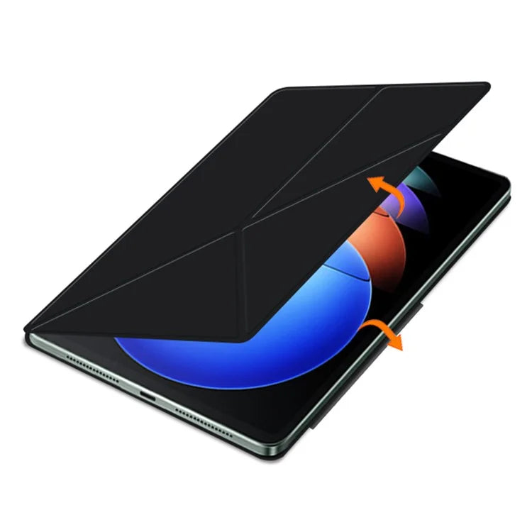 For Xiaomi Pad 6S Pro 12.4 Case Origami Stand PU Leather Flip Tablet Cover