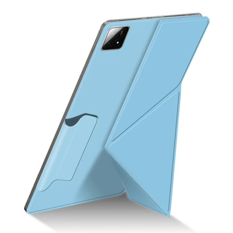 For Xiaomi Pad 6S Pro 12.4 Case Origami Stand PU Leather Flip Tablet Cover