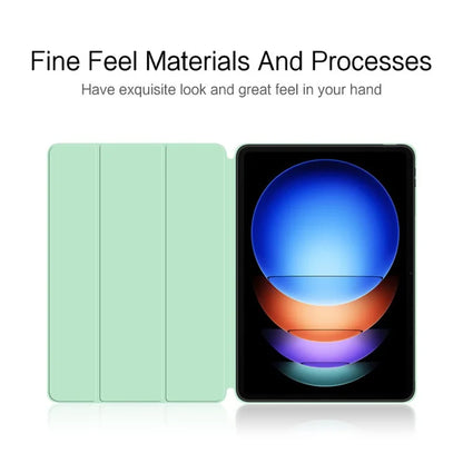 For Xiaomi Pad 6S Pro 12.4 Case Trifold Stand PU Leather Tablet Protective Cover