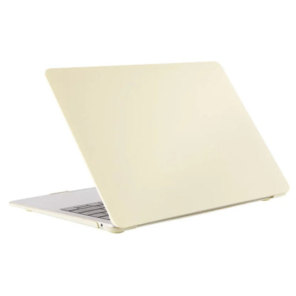 For MacBook Pro 13 inch (2020) A2251 / A2289 Case Cream Texture Plastic Laptop Computer Cover