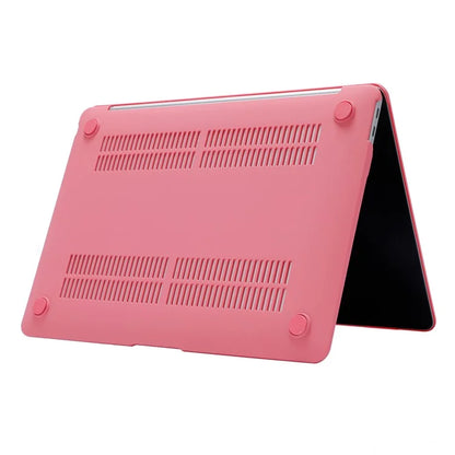 For MacBook Pro 13 inch (2020) A2251 / A2289 Case Cream Texture Plastic Laptop Computer Cover