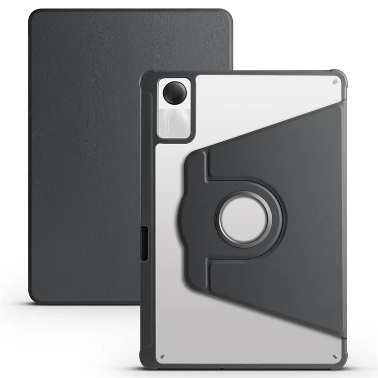 For Xiaomi Redmi Pad SE Case Leather Rotating Stand Tablet Cover Auto Sleep / Wake