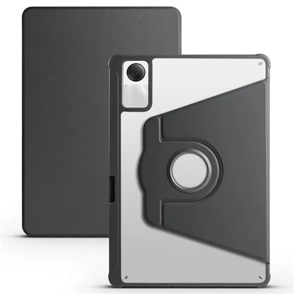 For Xiaomi Redmi Pad SE Case Leather Rotating Stand Tablet Cover Auto Sleep / Wake