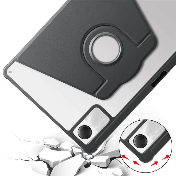 For Xiaomi Redmi Pad SE Case Leather Rotating Stand Tablet Cover Auto Sleep / Wake