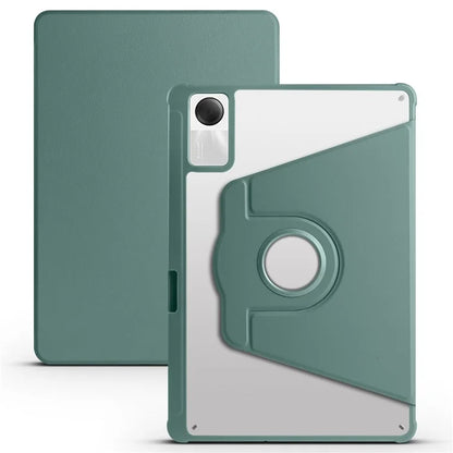 For Xiaomi Redmi Pad SE Case Leather Rotating Stand Tablet Cover Auto Sleep / Wake