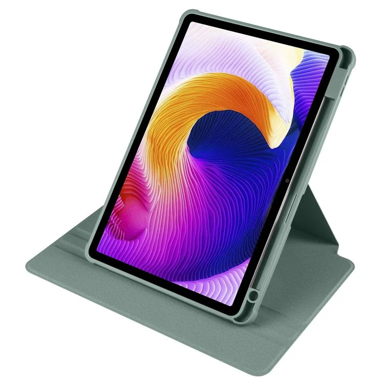 For Xiaomi Redmi Pad SE Case Leather Rotating Stand Tablet Cover Auto Sleep / Wake