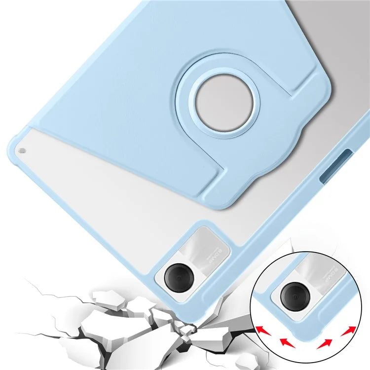 For Xiaomi Redmi Pad SE Case Leather Rotating Stand Tablet Cover Auto Sleep / Wake
