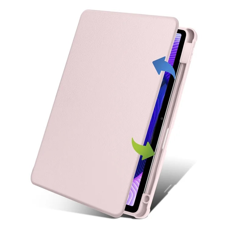 For Xiaomi Redmi Pad SE Case Leather Rotating Stand Tablet Cover Auto Sleep / Wake