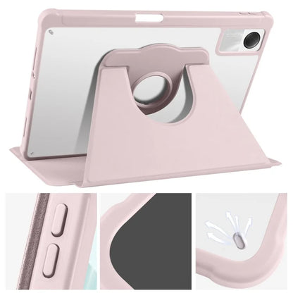 For Xiaomi Redmi Pad SE Case Leather Rotating Stand Tablet Cover Auto Sleep / Wake