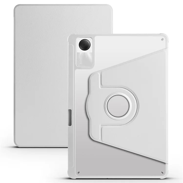 For Xiaomi Redmi Pad SE Case Leather Rotating Stand Tablet Cover Auto Sleep / Wake
