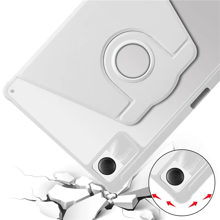 For Xiaomi Redmi Pad SE Case Leather Rotating Stand Tablet Cover Auto Sleep / Wake