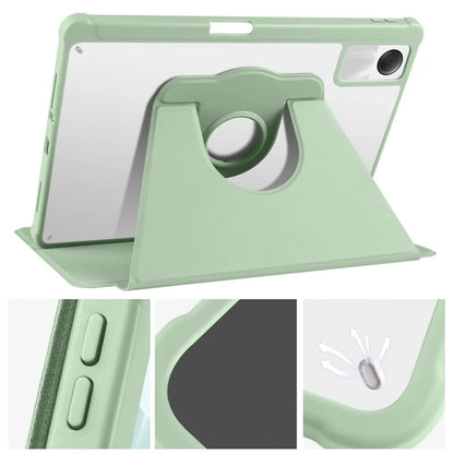 For Xiaomi Redmi Pad SE Case Leather Rotating Stand Tablet Cover Auto Sleep / Wake