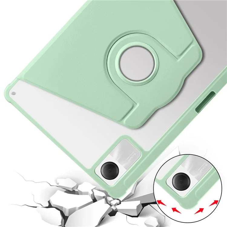 For Xiaomi Redmi Pad SE Case Leather Rotating Stand Tablet Cover Auto Sleep / Wake