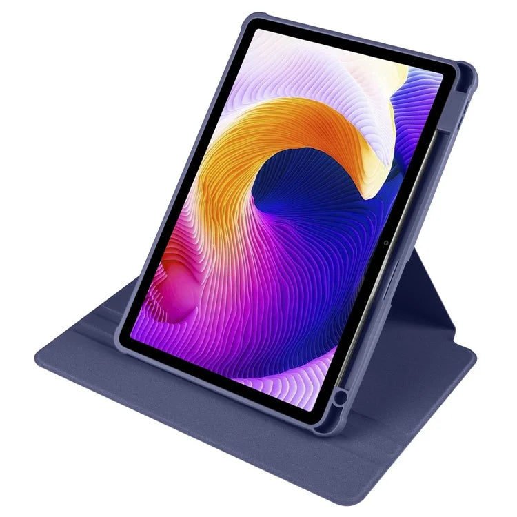 For Xiaomi Redmi Pad SE Case Leather Rotating Stand Tablet Cover Auto Sleep / Wake