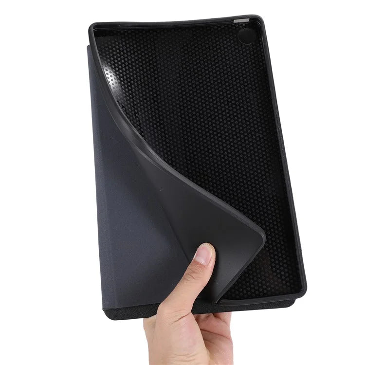 For Lenovo Tab M10 Plus (3rd Gen) Case PU Leather Tablet Cover with Stand Function