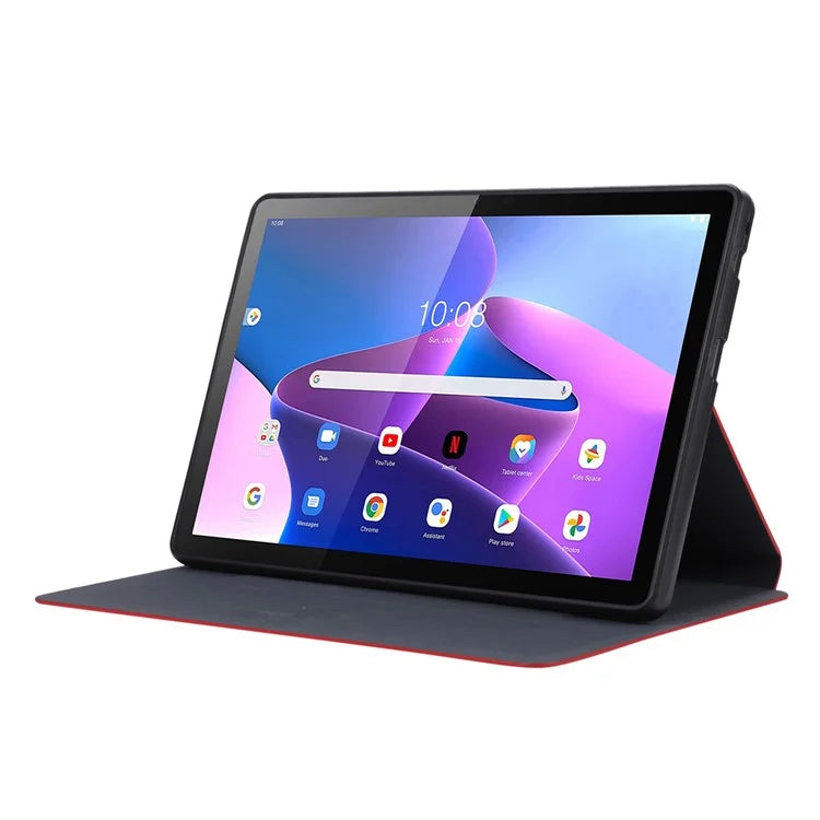 For Lenovo Tab M10 (Gen 3) Case Folding Stand PU Leather + TPU Tablet Cover