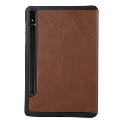 For Samsung Galaxy Tab S9+ / Tab S9 FE+ Stand Case Minimalist Leather Tablet Cover