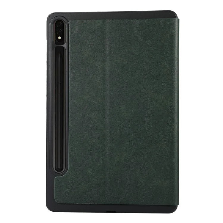 For Samsung Galaxy Tab S9+ / Tab S9 FE+ Stand Case Minimalist Leather Tablet Cover