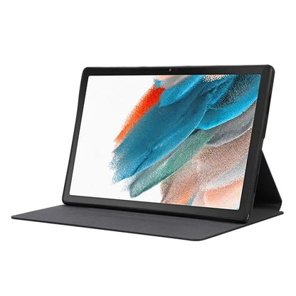 For Samsung Galaxy Tab A8 10.5 (2021) / (2022) Case Stand Solid Color Leather Tablet Cover