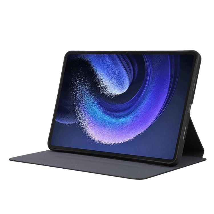 For Xiaomi Pad 6 Leather Case Foldable Stand Inner Soft TPU Tablet Cover