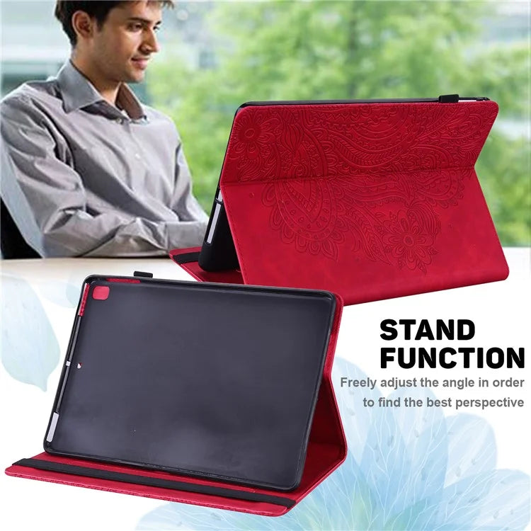 For Lenovo Tab M11 / Xiaoxin Pad 11 2024 Case Flower Pattern PU Leather Stand Tablet Cover