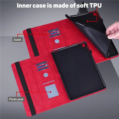 For Lenovo Tab M11 / Xiaoxin Pad 11 2024 Case Flower Pattern PU Leather Stand Tablet Cover