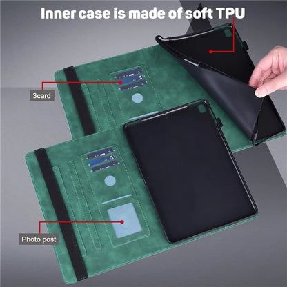 For Lenovo Tab M11 / Xiaoxin Pad 11 2024 Case Flower Pattern PU Leather Stand Tablet Cover