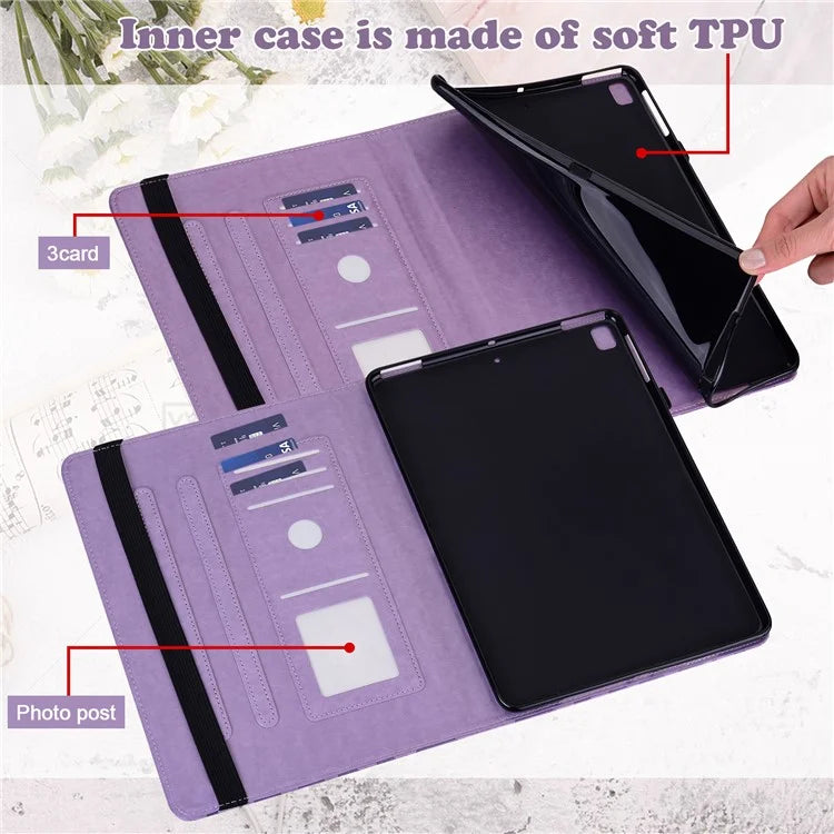 For Lenovo Tab M11 / Xiaoxin Pad 11 2024 Leather Case Tree Deer Pattern Stand Tablet Cover