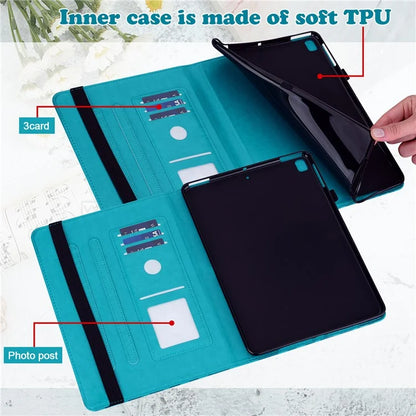 For Lenovo Tab M11 / Xiaoxin Pad 11 2024 Leather Case Tree Deer Pattern Stand Tablet Cover