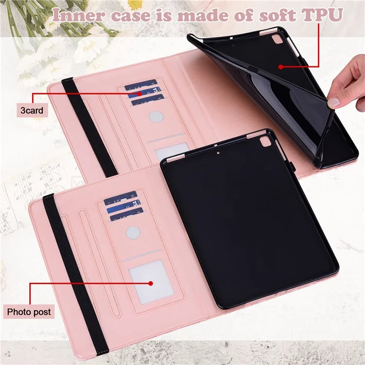 For Lenovo Tab M11 / Xiaoxin Pad 11 2024 Leather Case Tree Deer Pattern Stand Tablet Cover