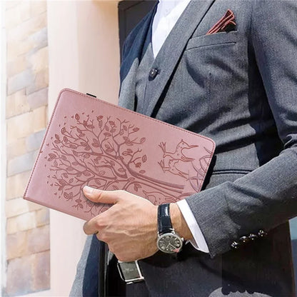 For Lenovo Tab M11 / Xiaoxin Pad 11 2024 Leather Case Tree Deer Pattern Stand Tablet Cover