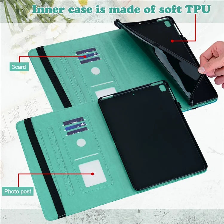 For Lenovo Tab M11 / Xiaoxin Pad 11 2024 Leather Case Tree Deer Pattern Stand Tablet Cover