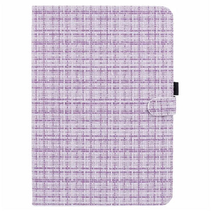 For Xiaomi Pad 6S Pro 12.4 Woven Pattern Tablet Case PU Leather Flip Stand Cover