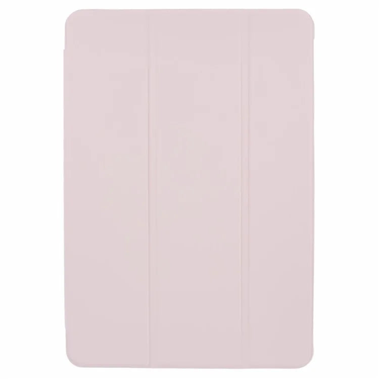 For Xiaomi Pad 6S Pro 12.4 Case Tri-fold Stand Shell PU Leather+Silicone Tablet Cover