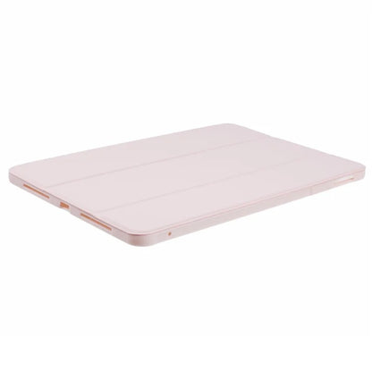 For Xiaomi Pad 6S Pro 12.4 Case Tri-fold Stand Shell PU Leather+Silicone Tablet Cover